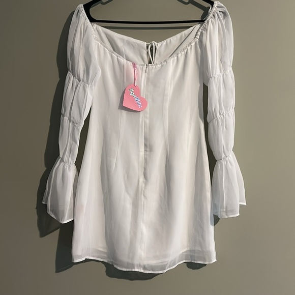 Sugar Thrillz Wink and Whisper Mini Dress Small - Picture 3 of 6